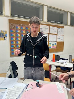 8. Klasse MUT erforscht das Sonnensystem